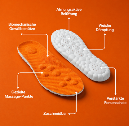 Massage-Einlegesohlen
