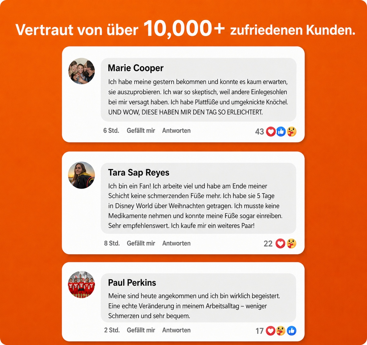 Massage-Einlegesohlen