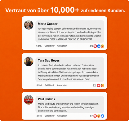 Massage-Einlegesohlen