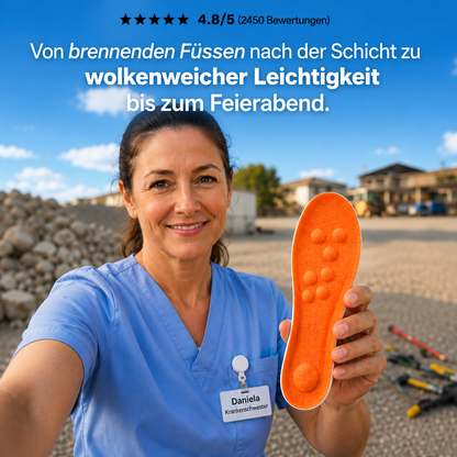 Massage-Einlegesohlen